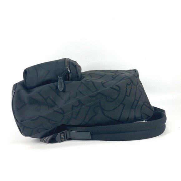BURBERRY TB logo Backpack Backpack Canvas/Leather Black main image 13